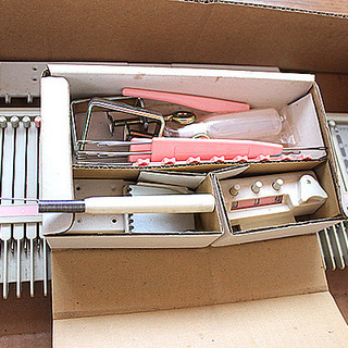 シルバー編み機　昨年末まで使用　簡単操作　の画像