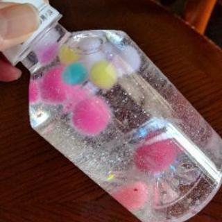 ペットボトルでスノードームワークショップ