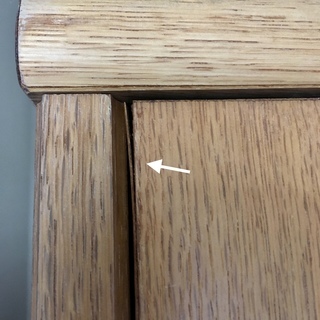 木製ロッカー（下部に内部引き出し一つ付き）　１台　の画像