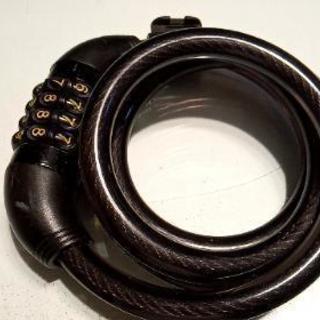ワイヤーロック 中古品 自転車用カギの画像