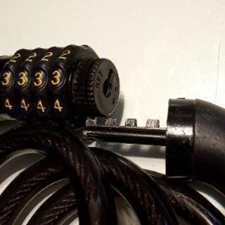 ワイヤーロック 中古品 自転車用カギの画像
