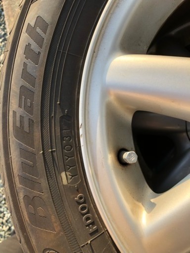 フォルクスワーゲン［値下］ゴルフ 185/65R14 中古タイヤ/アルミホイール4本セット
