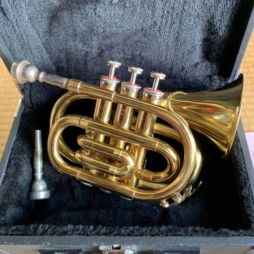 コンパクトでかわいい マイケル(Michael) のポケット・トランペット