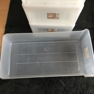 押入れケース 収納ケース 3個セットか 6個セットの画像