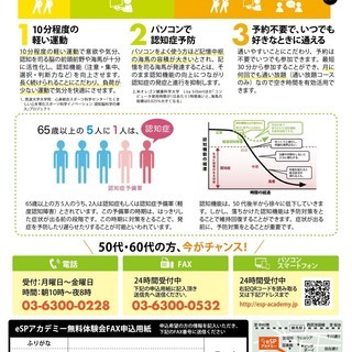 【脳×健康フィットネス】eSPアカデミー特別体験会の画像