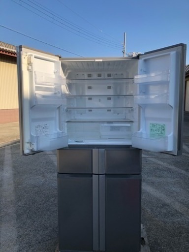2006年  6ドア  445L  三菱のフロン冷凍冷蔵庫MR-W45J-T1形