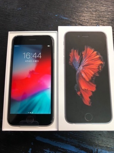 新品 UQモバイル iPhone6s 32GB スペースグレイ
