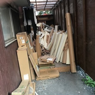 内装業作業場移転のため在庫一斉処分無料