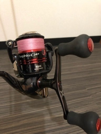 シマノ セフィアci4+ エギング  ロッド リール 美品