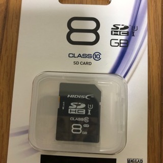 【新品】HIDISC SDカード8GB 7枚セットの画像