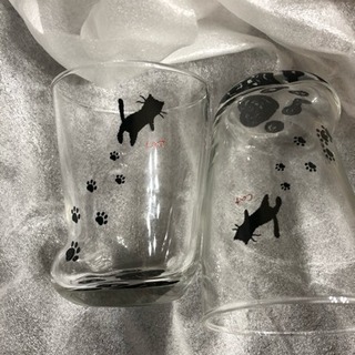あげます！未使用 猫ちゃん グラス ブーツ型 コップ
