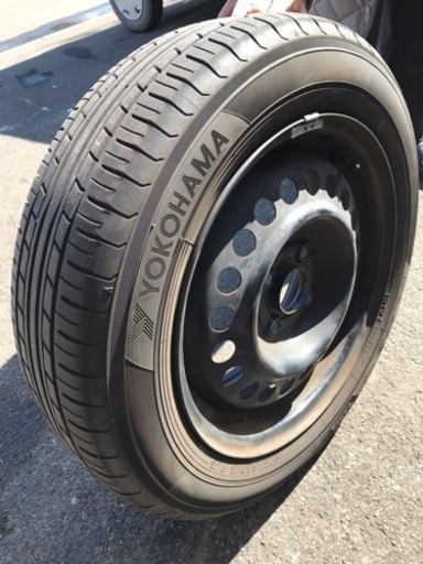 9部山 ヨコハマ夏タイヤ４本セッット　175/65R15　2018年第一週