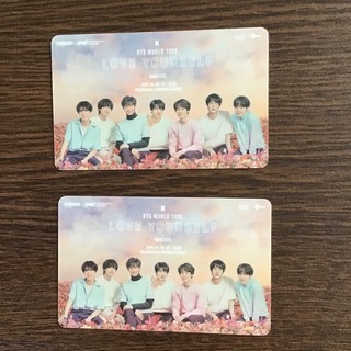 BTS 2019年4月7日タイバンコク コンサートチケット2枚の画像