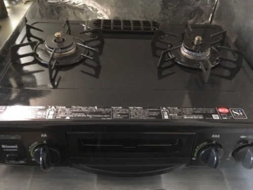 リンナイ ガスコンロ KSR560BR  ※都市ガス専用