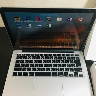 ★超美品！☆MacBook Pro 2015☆13インチ★オフィス、アドビ付き！の画像