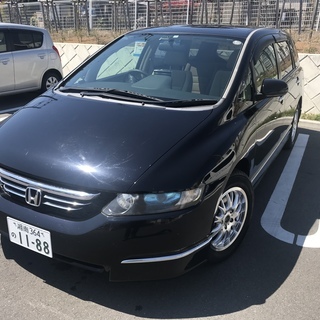 ホンダ オデッセイ 黒 美品  車検31年10月まで タイヤバリ...