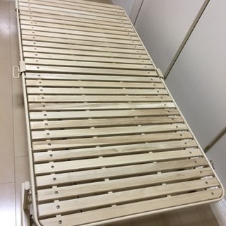 折りたたみスノコベット美品