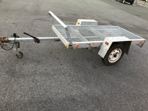 【売約済】サントレック軽トレーラー 検査33年１月まで