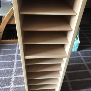 靴収納棚の画像