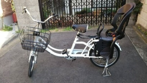 美品 自転車 子供 後ろ用チャイルドシート