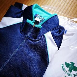 【下さい】茨城県立八千代高校体操服(緑線)の画像