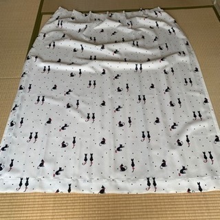 カーテン(猫柄)