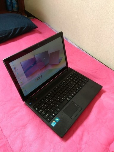 ノートパソコン acer aspire 5742/i5/hdd500g/4g