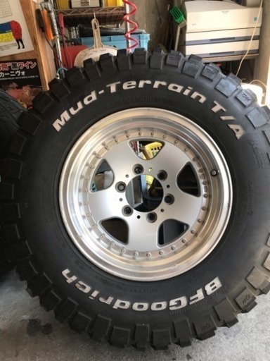 ハイラックスサーフ タイヤ 4本+スペア