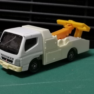 絶版トミカ №2-4 三菱ふそう・キャンター レッカー車 2台セットの画像