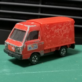 絶版トミカ №67-6 スバル・サンバー 郵便車