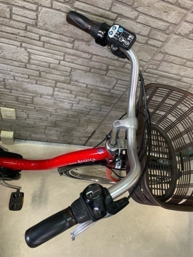 新生活応援SALE  東京23区配達無料  新基準  ブリジストン アシスタ  6.6Ah リチウム 電動自転車 中古 26インチ！！