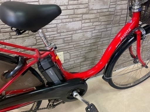 新生活応援SALE  東京23区配達無料  新基準  ブリジストン アシスタ  6.6Ah リチウム 電動自転車 中古 26インチ！！