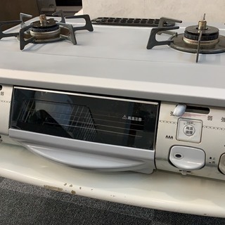 2口　プロパン　ガスコンロ　LPガス