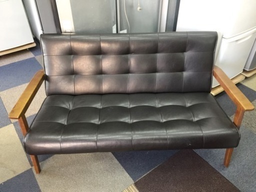 大田区送料無料 カリモク60 Kチェア風 ソファ 2P