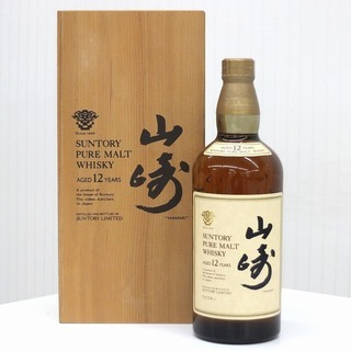 サントリー　山崎　12年　ウイスキー　洋酒　750ml