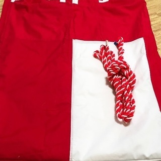 紅白幕 中古品 3間