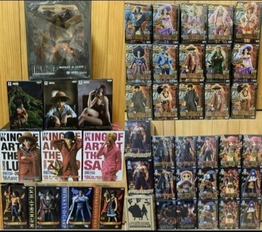 ①-２【新品未開封豪華 ワンピース フィギュア】Dの称号 写真家 バン博 限定 ルフィー ハンコック 七武海 海軍大将 15TH フィルムZ 造形王