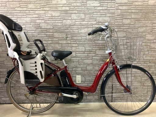 新生活応援SALE  東京23区配達無料  新基準  ヤマハ パスラフィーニ  6Ah リチウム 電動自転車 中古 チャイルドシート付き