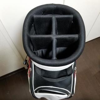 【終了】新品ミズノキャディバック　赤の画像