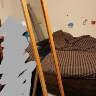 ジャンク品 壊れた姿見鏡