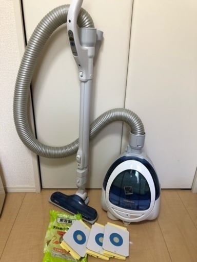 東芝 掃除機 布団カートリッジ付