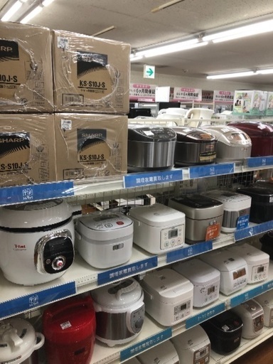 炊飯器ございます！新生活のちょい買い足し家電はトレジャーファクトリー流山まで！