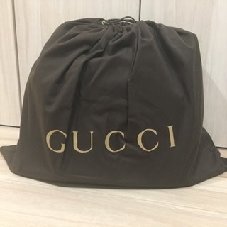 [お値下げしました]GUCCI ブラウン 大きいバッグの画像