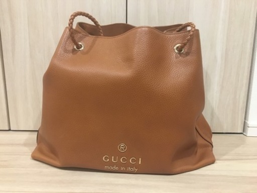 [お値下げしました]GUCCI ブラウン 大きいバッグ