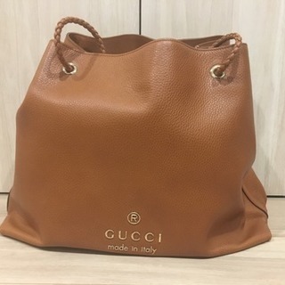 [お値下げしました]GUCCI ブラウン 大きいバッグ