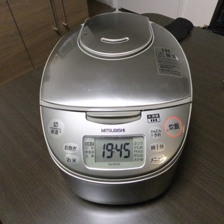三菱電機 NJ-KH10  IHジャー炊飯器 シルバー 5.5合炊き