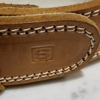 GOLD'S GYM アンティークレザーベルト Sサイズの画像