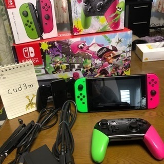 ニンテンドースイッチ スプラトゥーン2セット ソフト無し