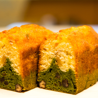 「抹茶と白あんのパウンドケーキ」を期間限定販売