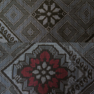 着尺　本場大島紬　龍郷柄　茶系　約12.30ｍ    （T2929250-1855rymj ）の画像